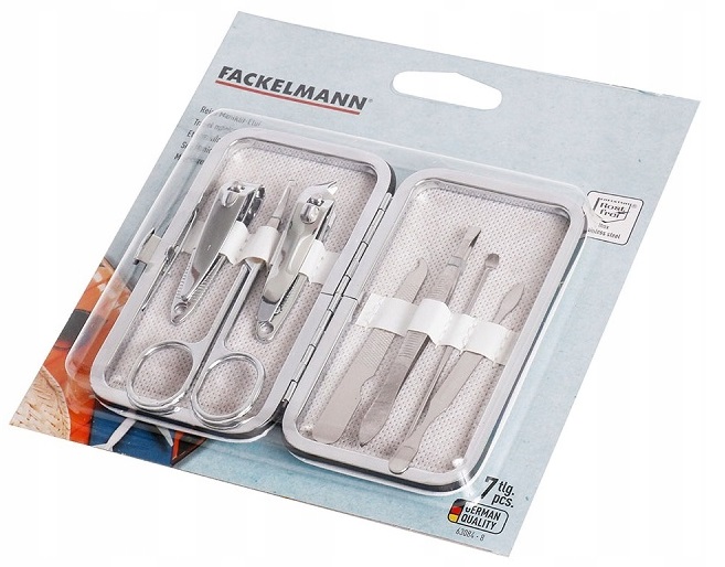 Zestaw do manicure w etui Fackelmann 1 Zestaw do manicure w etui Fackelmann