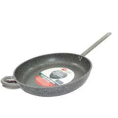 Patelnia Tytanowo-Kamienna 40 cm DI PIETRA 2 patelnia di pietra 40 cm tytan 2592