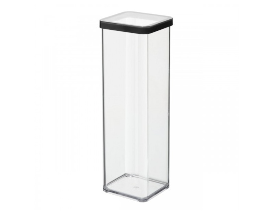 Pojemnik Kuchenny Loft Czarny 2l Rotho