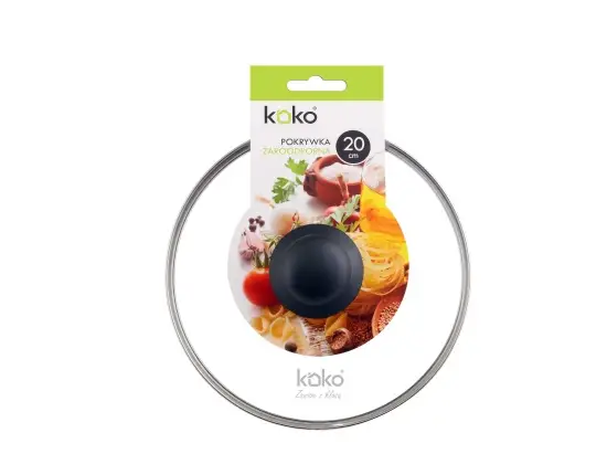 Pokrywa szklana 20 cm Koko