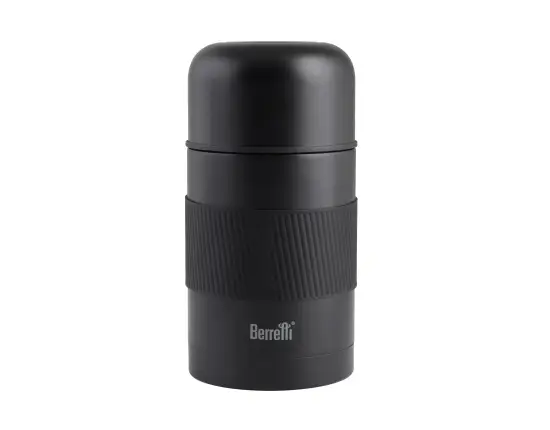 Termos obiadowy nierdzewny czarny Berretti 750 ml
