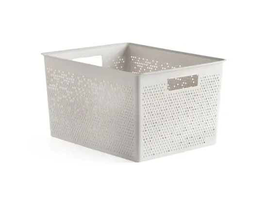 Organizer Basket L 20L Tatay Bohol Sky White